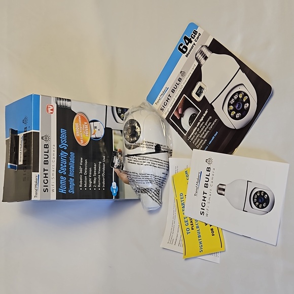 Trend Makers WiFi Smart Camera Home Security System Easy Installation NIB T12 - Picture 2 of 9